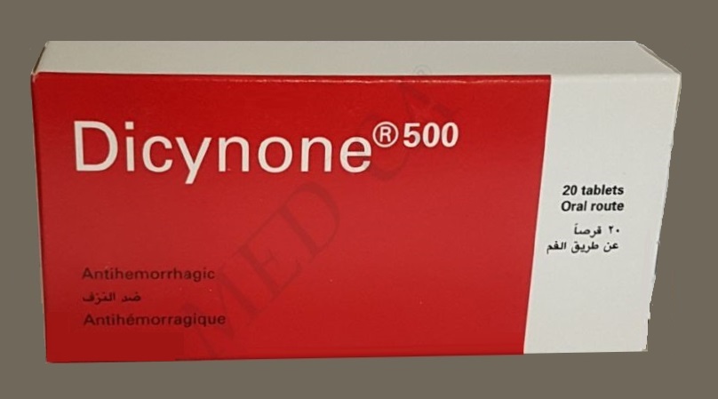 Dicynone Comprimés 500mg²